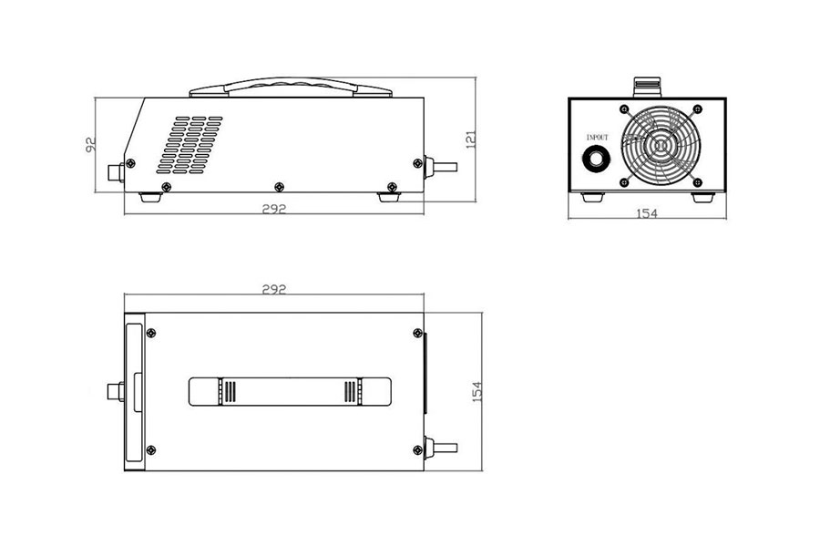 e25-2500w-battery-charger-size