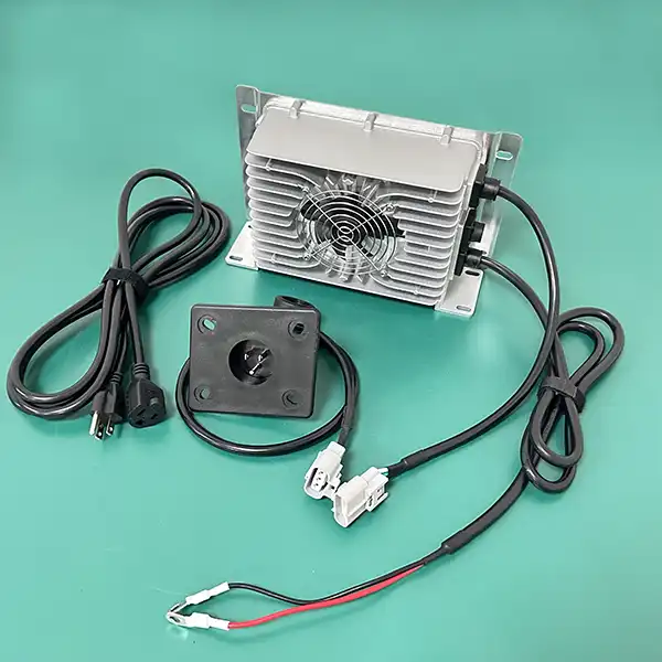 On-Board EZ-GO Golf Cart Charger 108V 10A 30S LiFePO4 Battery